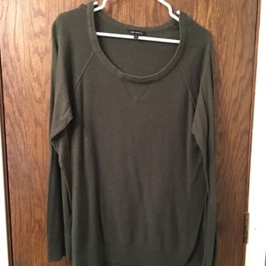 The Limited Olive Green Sweater